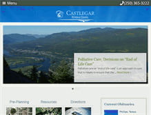 Tablet Screenshot of castlegarfuneral.com
